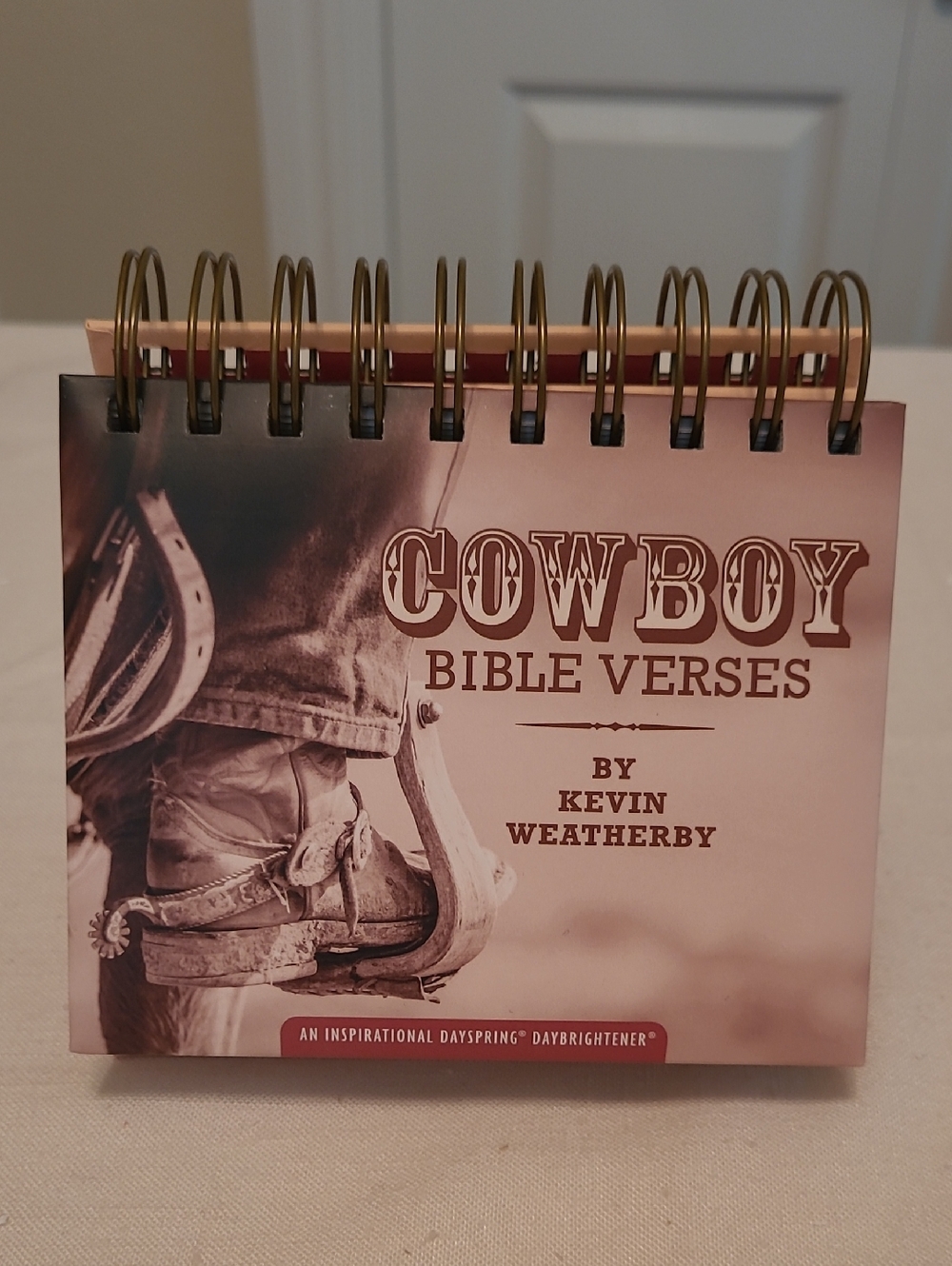 Cowboy Bible Verses Flip Calendar